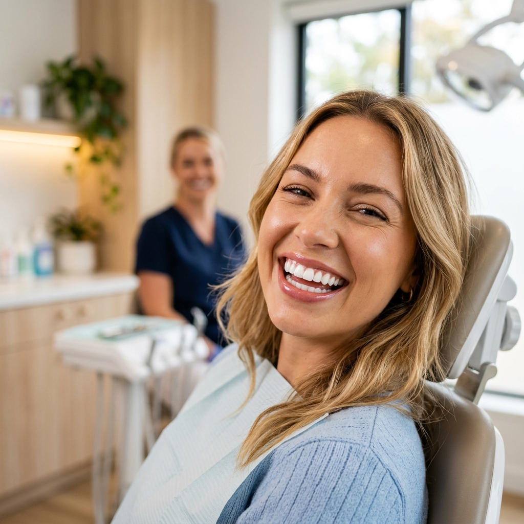 Clean Polished Teeth